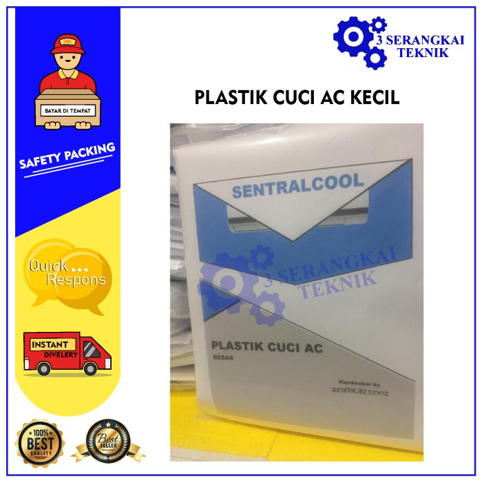 paket alat cuci ac 100AC + Plastik AC