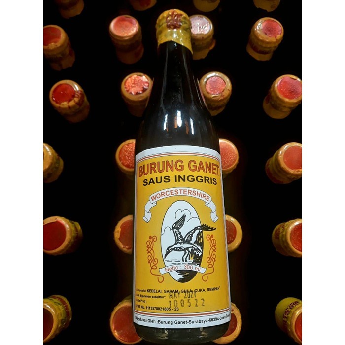 

Saos / Kecap Inggris cap Burung Ganet ( 300 ml )