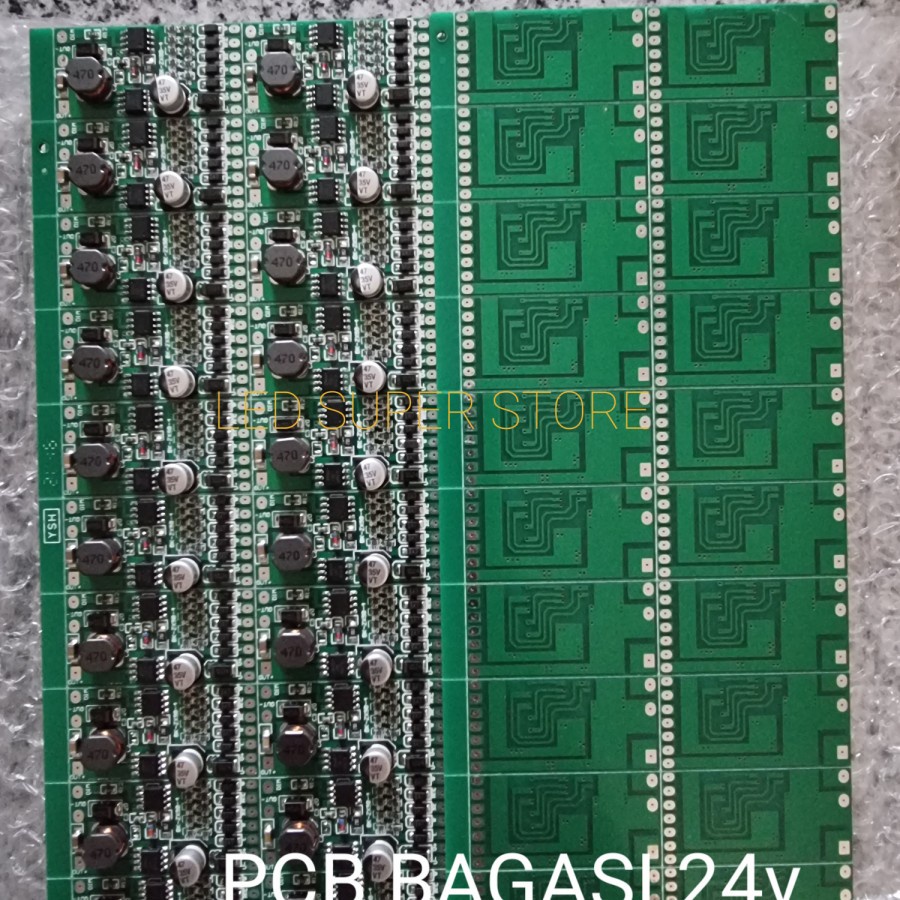 5Pcs PCB Controller LED Bagasi 24V