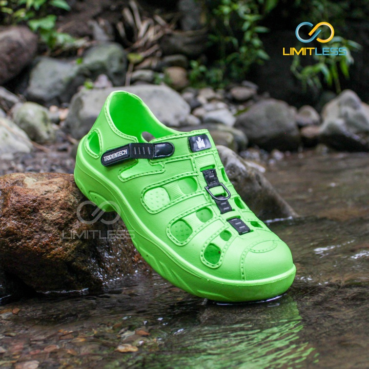 Sandal Pria Slip On Bahan Eva Slop Tridentech Ringan Sepatu Sandal Memancing Anti Slip Sendal Cowok Outdoor Anti Air Terbaru