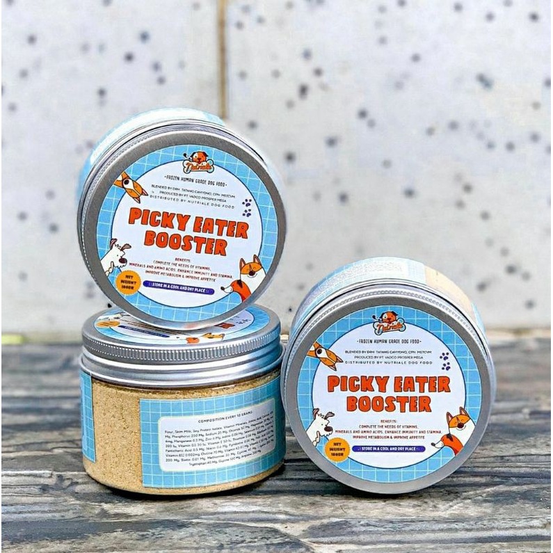 SUPPLEMENT ANJING KUCING - PICKY EATER BOOSTER 100gr MENAMBAH NAFSU MAKAN