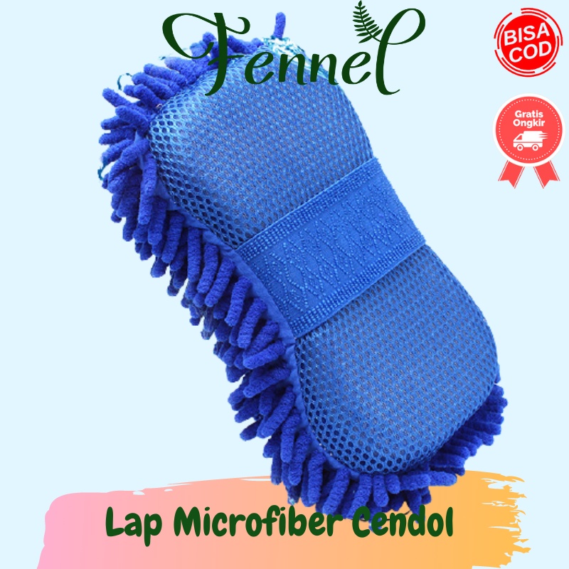 Lap Microfiber Cendol Pembersih Kaca Mobil TP266