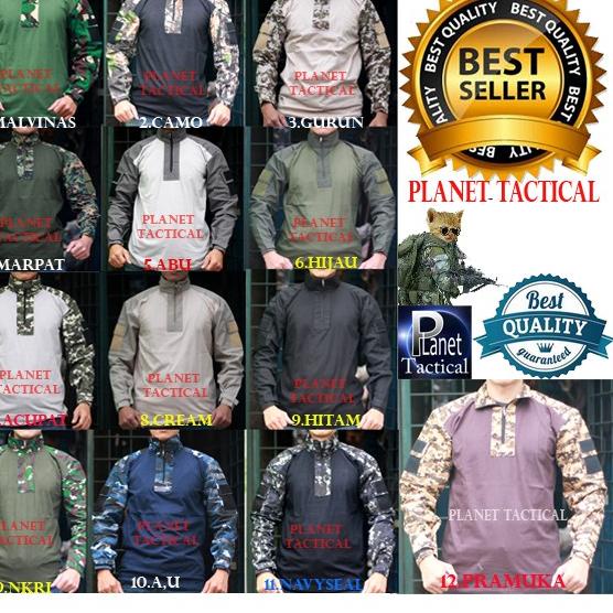 ♀  Baju bdu/Combat shirt ARMY //baju tactical/baju army ➶