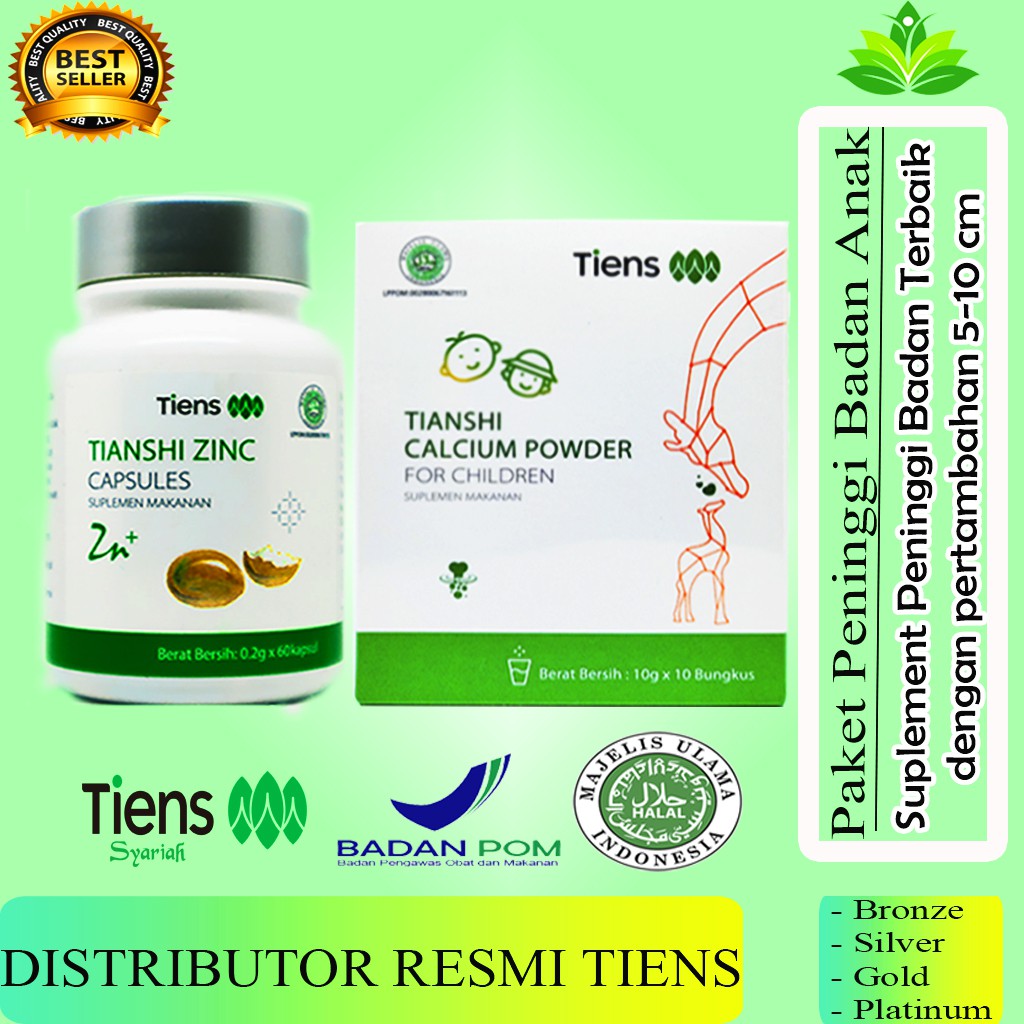 Peninggi Badan Anak-Tiens Peninggi Badan Ori