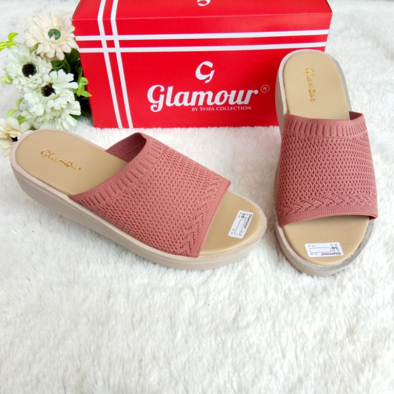 Sandal wanita Glamour Rajut