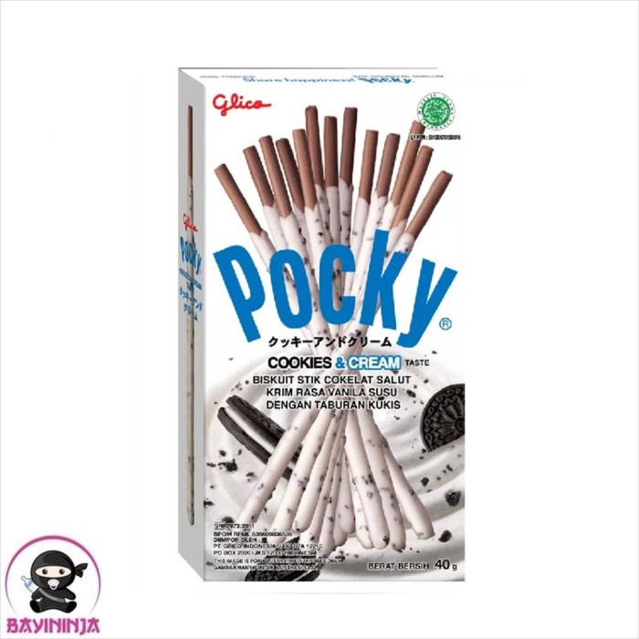 

GLICO Pocky Cookies Cream 40 gr T-Ninjabayi 01