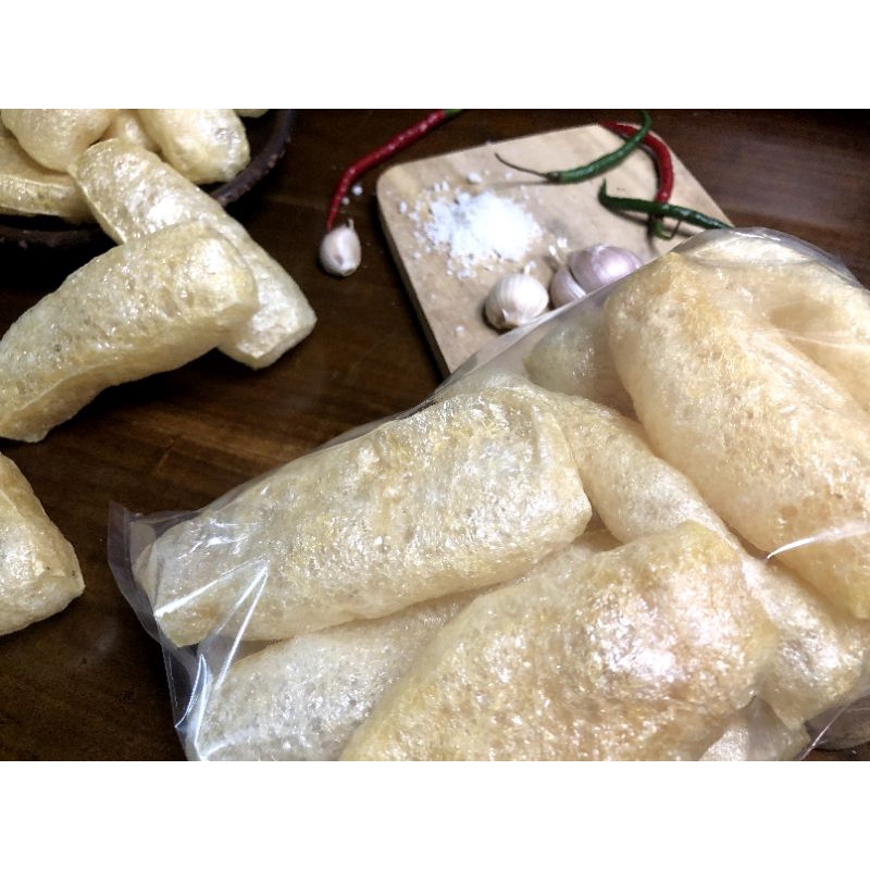 

KRUPUK RAMBAK KULIT SAPI ASLI RENYAH KRIYUK 200 gr