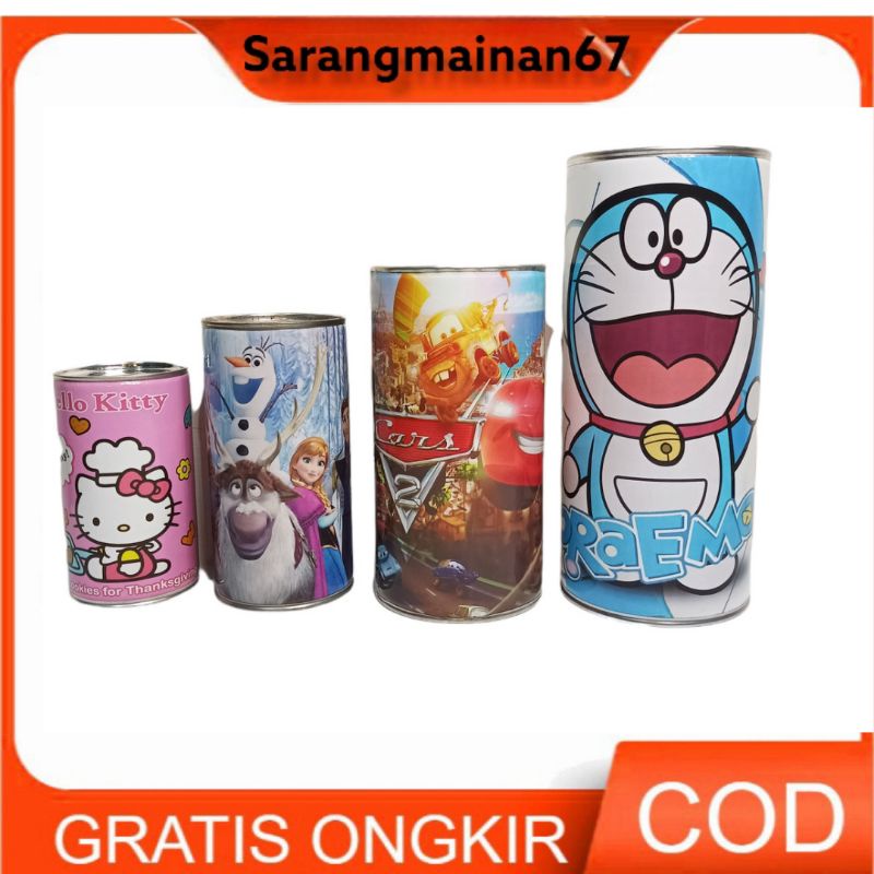 CELENGAN TABUNG BULAT CELENGAN BULAT KALENG TABUNGAN KALENG CELENGAN KALENG