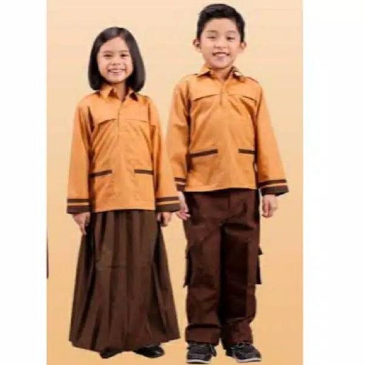 

[XuZ㊗] Kemeja Sekolah SD Pramuka Siaga Lengan Panjang Baju Seragam Sekolah Anak Laki Laki Perempuan Bahan Oxford Sariwarna Tebal Adem ||Stok.banyak