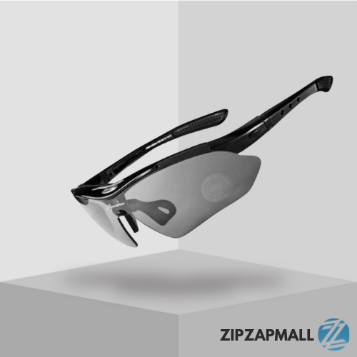 Kacamata Sepeda Polarized dengan 5 Lensa Myopia / Kacamata Sepeda Speda Spedah Sepedah Pria Wanita Dewasa Rockbros Rockbross Roadbike Mtb Gowes Gunung Photocromic Minus Sporty Hitam Original Terbaru / Kacamata Olahraga Sepeda Bersepeda Lari Pria Wanita