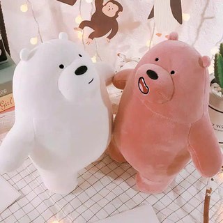 Boneka We Bare Bears Boneka Panda Kecil Imut Murah Boneka Beruang Ice Bare Bear Sedang Lembut