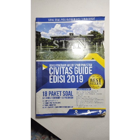 

Buku SPMB STAN Civitas Guide 2019 (preloved)
