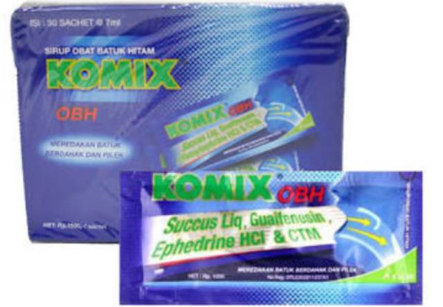 OBAT KOMIX ,SEPACK 30 BKS.