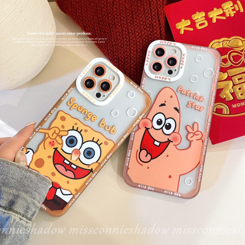 Soft Case Tpu Transparan Motif Kartun SpongeBob SquarePants Untuk Infinix Smart 5 6 Hot 10Lite 11s Hot 9 10 11 Play