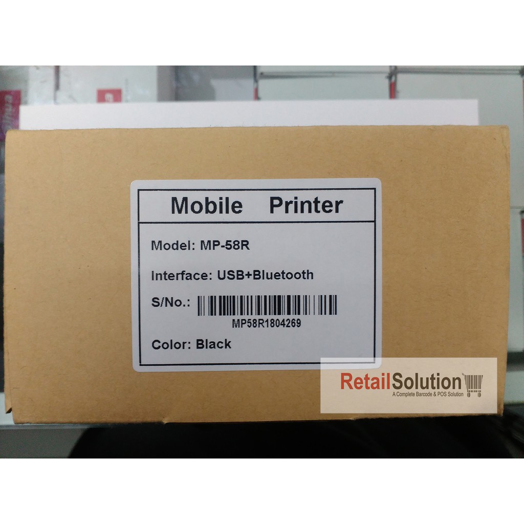 IWARE MP-58R Pocket Thermal Printer Kasir - MokaPOS Edition RPP02N