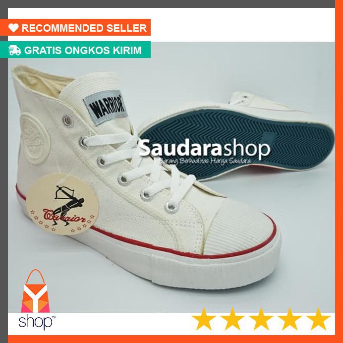 HOT PRODUCT  Sepatu Warrior Classic / Sepatu Sekolah Warrior / Sepatu Warrior Putih