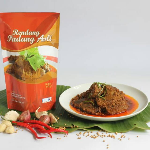 

Rendang Padang Asli Rendang Siap Saji Rendang Kemasan Frozen Food Sertifikat Halal