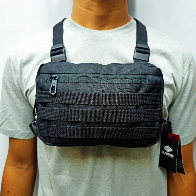 TAS DADA PRIA HITAM BLASTED ORIGINAL