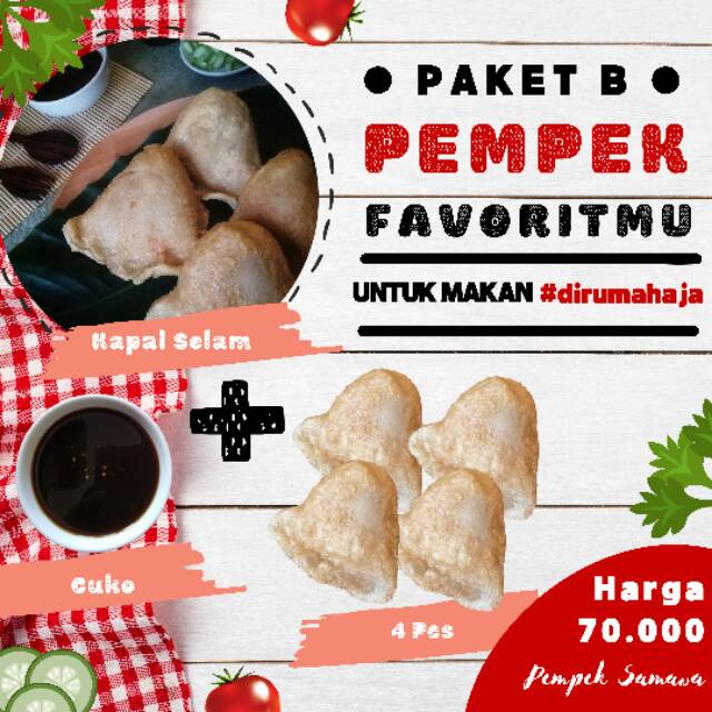 

Pempek Palembang / Pempek SAMAWA Kapal Selam SATUAN