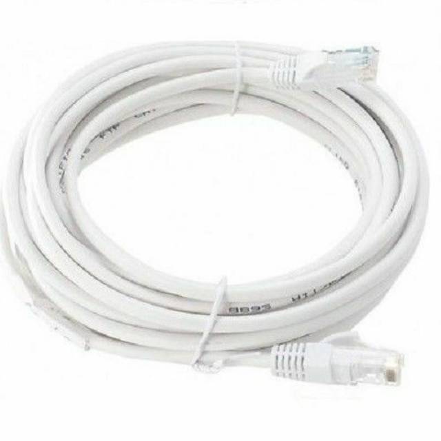 Kabel Lan Cat5e cat 5e 3m.5m.15m.20m.25m.30m Meter + 2 Konektor