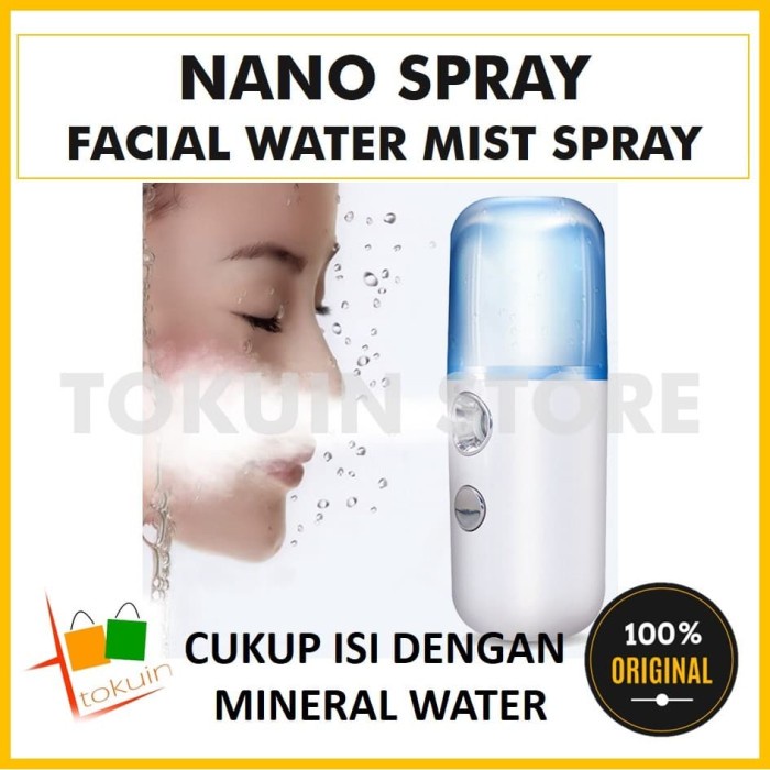 [READY] Nano Spray Handy Face Mist Sprayer Pelembab Wajah Facial Nano Mist