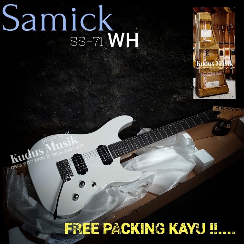 gitar elektrik listrik original samick SS-71