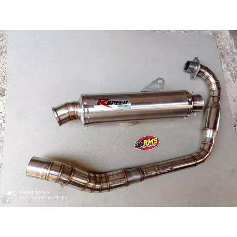 knalpot herex RSPEED leher boom pnp cb gl megapro herex DLL