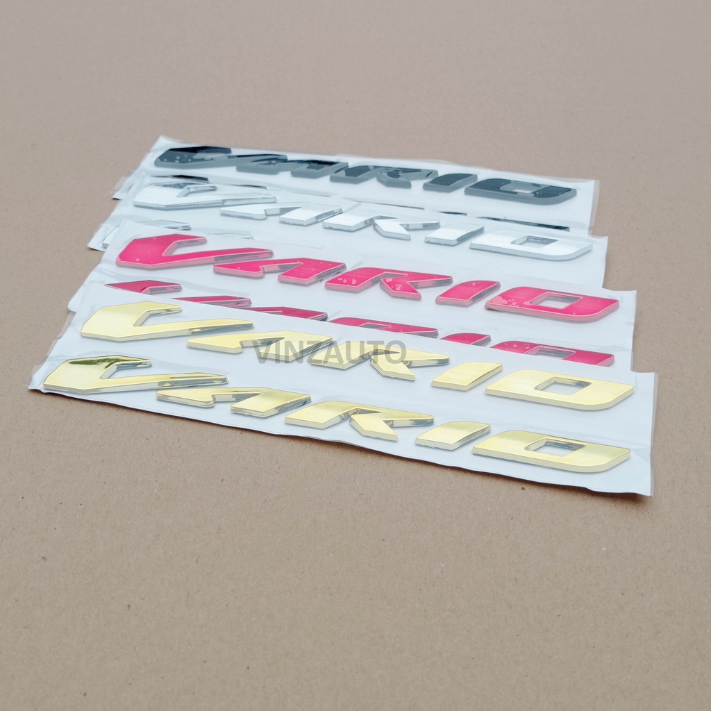 Emblem Logo New Vario 125 150 Tahun 2021 - 2022 Sepasang Kiri dan Kanan