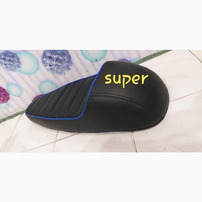 Jok Racing Caferacer Vespa Pts Super Ps Px Anti Rembes Dan Kempes
