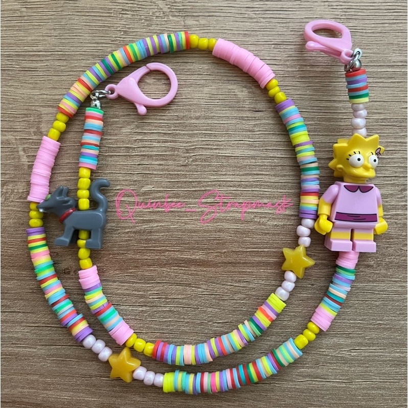 Strapmask Simpsons Edition Original Lego (Lisa Simpsons)