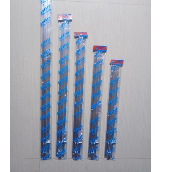 [KODE PRODUK S0INH5476] ( 60 Cm ) Grendel Alumunium Slot Pintu Kupu Tarung Rumah Minimalis Ukuran Pa