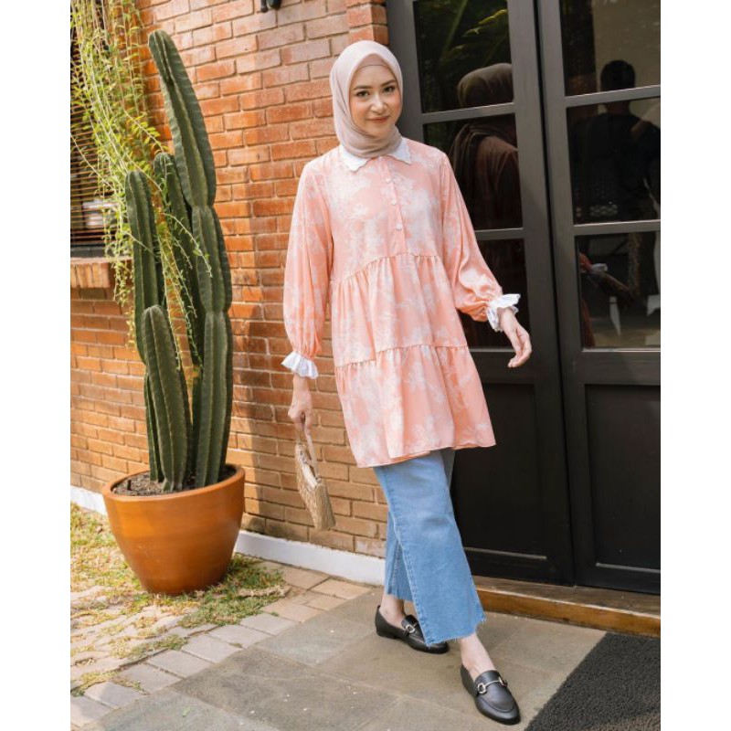 Audre Tunik - Audre Peachy by Haideeorlin