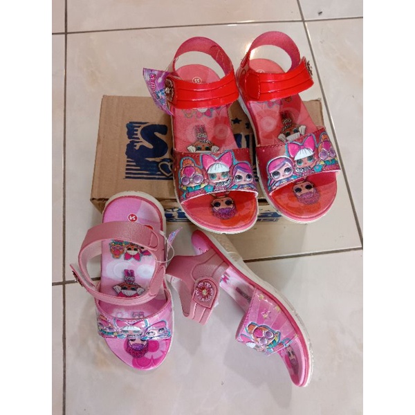 Sepatu anak perempuan tali belakang Sandal Sallyra