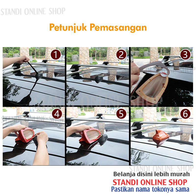 Shark Fin Antenna Antena Sirip Hiu untuk Mobil Nissan All New Livina