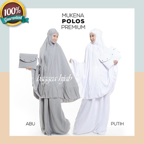 Mukena Katun Jepang Dewasa Mukena Bali Terusan Mukena Motif Bunga Cantik Mukena Polos Putih PREMIUM