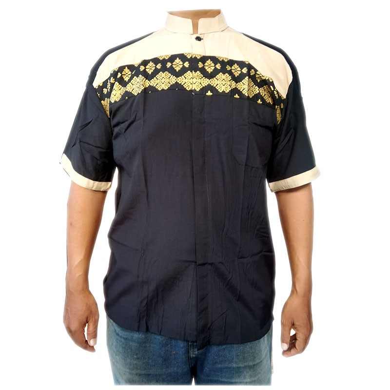 Baju Koko Batik Luqman Motif 7