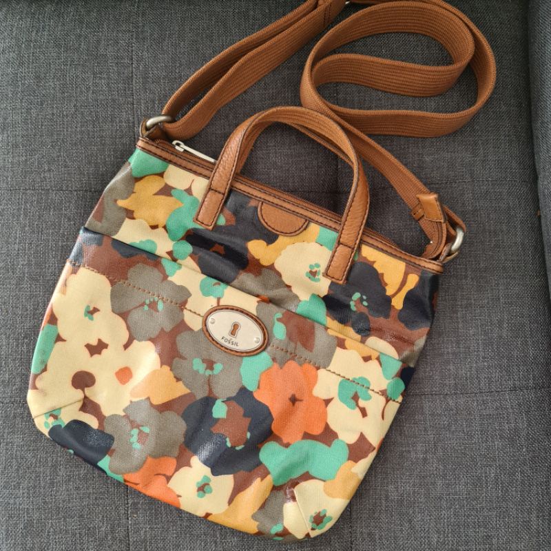 Tas Fossil Preloved Original KEYPER DITSY