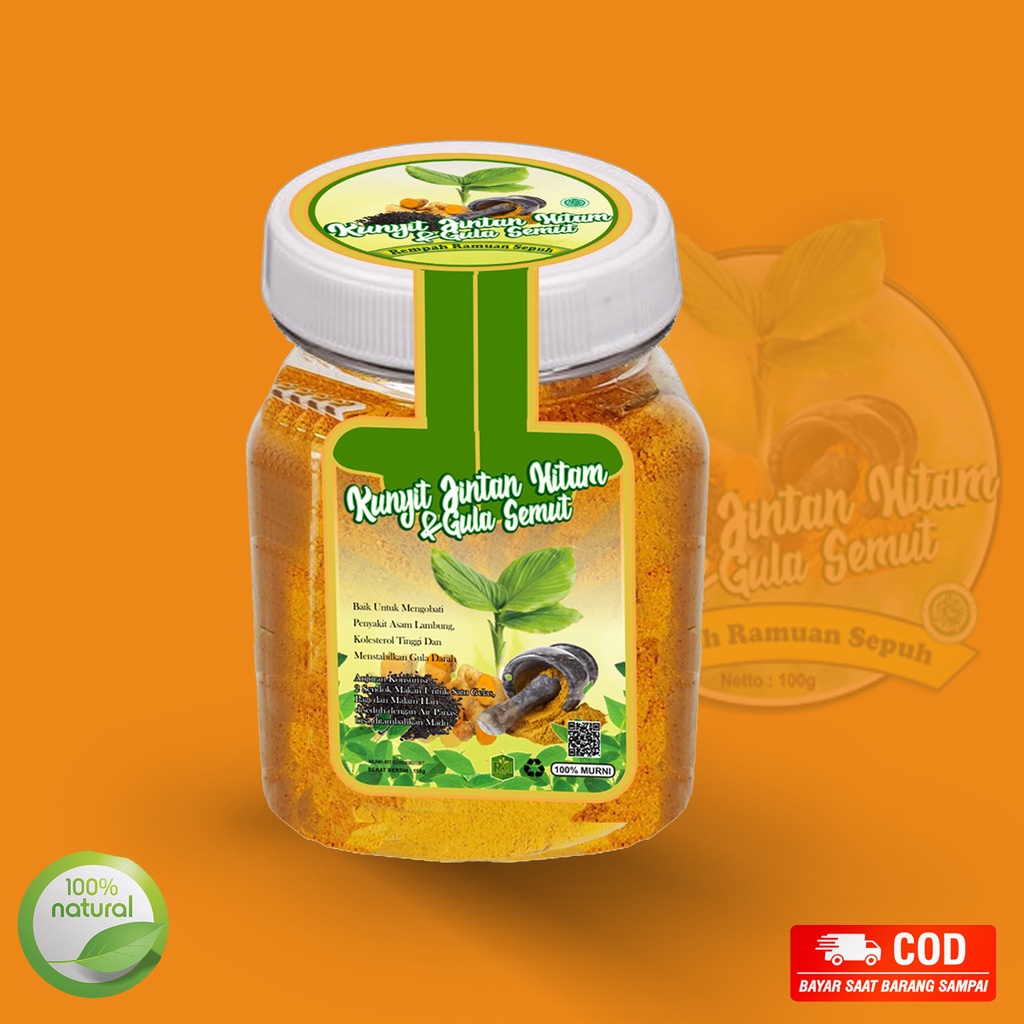 

ATASI ASAM LAMBUNG TINGGI [KUNYIT JINTAN HITAM & GULA SEMUT]