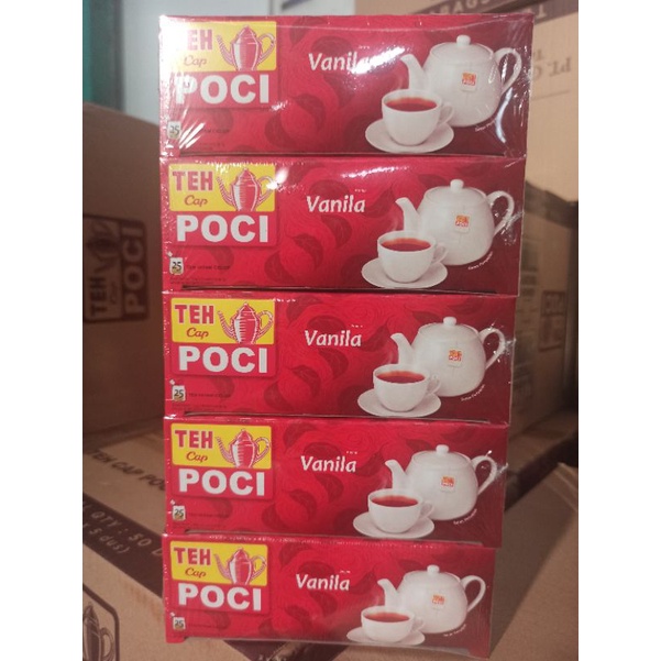 

Teh Poci Vanila - 1 pack isi 5 box