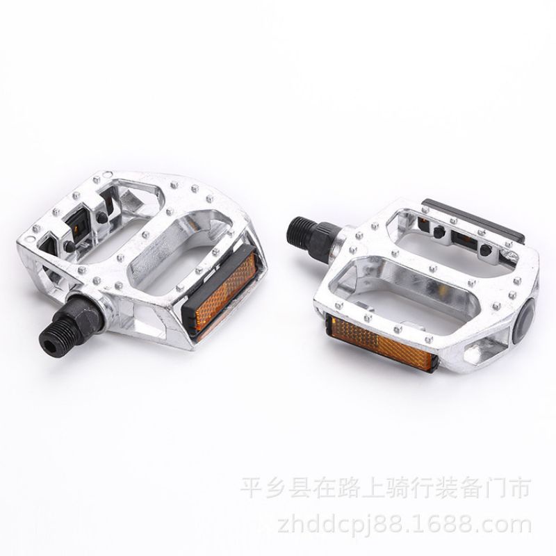 Pedal Sepeda Aluminium Anti-Slip AS BESAR Sepeda Gunung lipat mini PELOR AS 9/16 - JT410 - Black