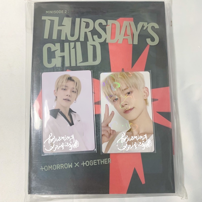 BUNDLING ALBUM SEALED TXT MINISODE2 (MESS) + POB WEVERSE JAPAN YEONJUN + LD M2U R1 YEONJUN