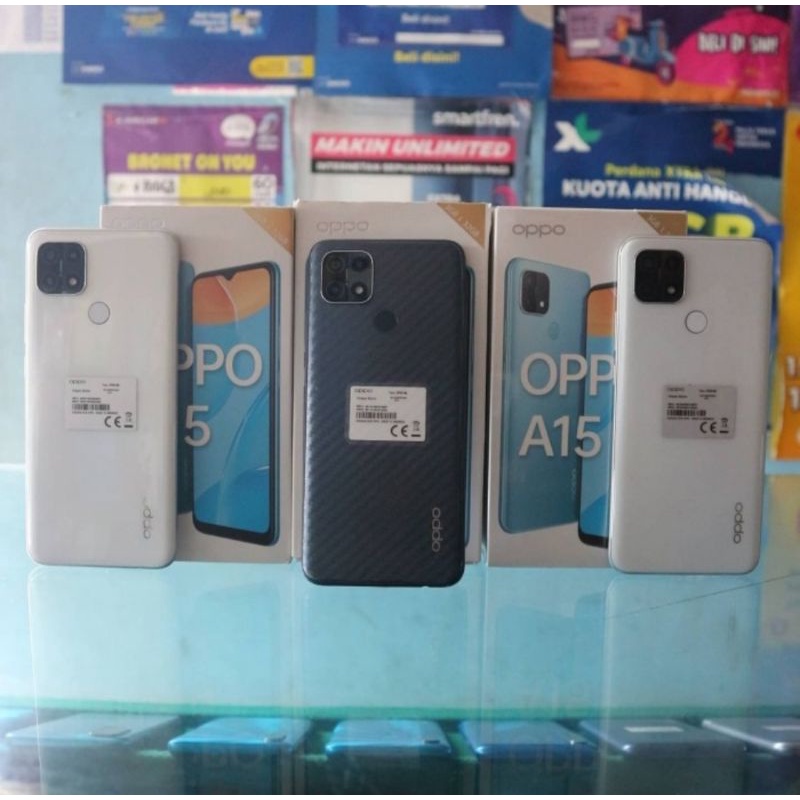 OPPO A15 RAM 3/32 &amp; OPPO A15s 4/64 FULLSET MULUS NO MINUS