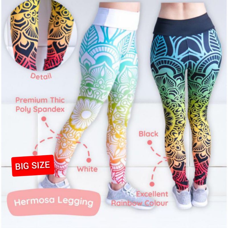 STAR17 SPORT - HERMOSA LEGGING JUMBO - BAJU SENAM JUMBO - BAJU SENAM BIG SIZE - BAJU ZUMBA - BAJU YO