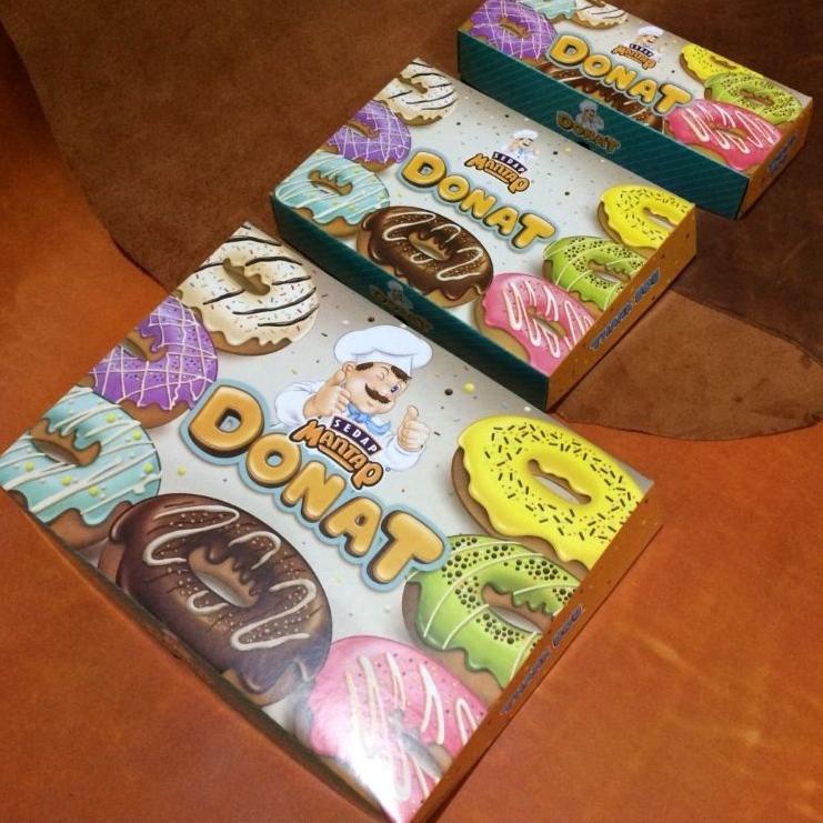 

[KODE KMNHE] Kardus untuk donat isi 12 (5 lembar)