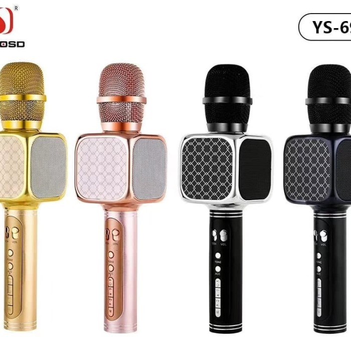Mic Karaoke bluetooth yosu YS69/microphone bluetooth karaoke ORIGINAL
