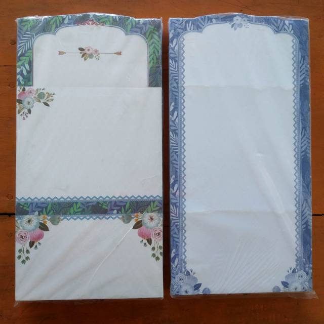 Blangko Undangan Pernikahan / Khitan Lintang 59 (Sudah Termasuk Plastik Opp)