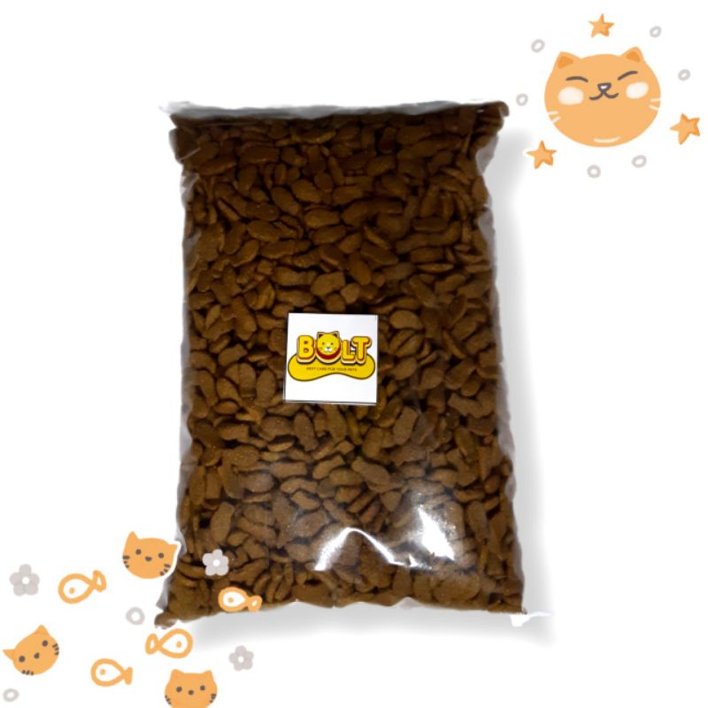 BOLT CAT FOOD pakan kucing kemasan hemat