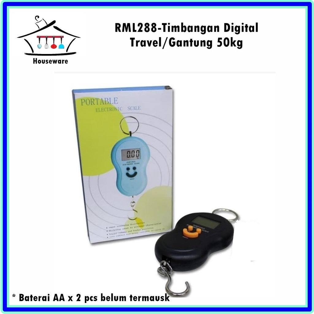 RML288-Timbangan Digital Portable 50kg