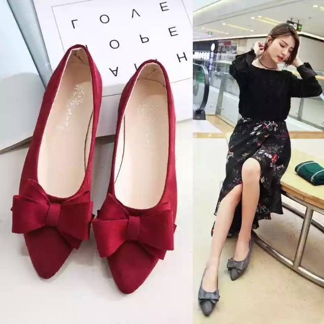 

MURAH Flatshoes Pita Tumpuk FS-42