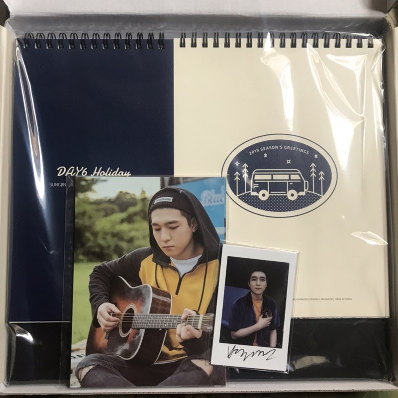 [Ready Stock] DAY6 2019 Season Greeting Postcard Polaroid Calendar Sungjin Jae Youngk Wonpil Dowoon